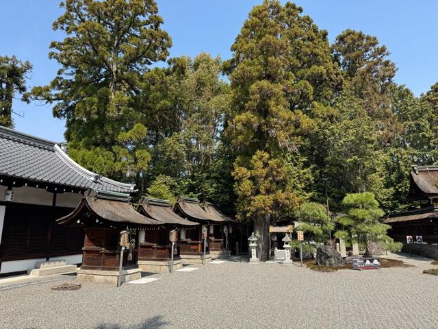 大政所神社(建部大社境内摂社)の参拝記録3
