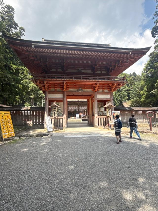 日吉大社 西本宮拝殿の参拝記録7