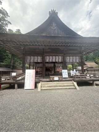 日吉大社 西本宮拝殿の参拝記録(かまちゃんさん)