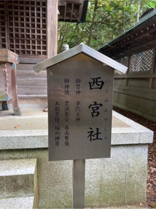 西宮社（大野湊神社境内社）の参拝記録(⛩️🐍🐢まめ🐢🐍⛩️さん)