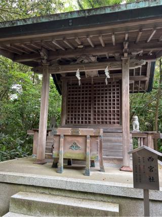 西宮社（大野湊神社境内社）の参拝記録(⛩️🐍🐢まめ🐢🐍⛩️さん)