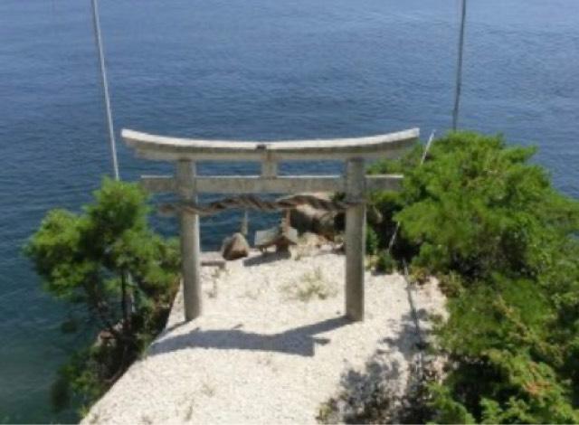 龍神拜所(かわらけ投げ)(都久夫須麻神社境内)の参拝記録1