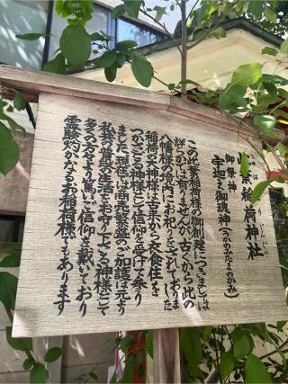 此葉稲荷神社(銀杏岡八幡神社境内社)の参拝記録(千葉犬🐶さん)