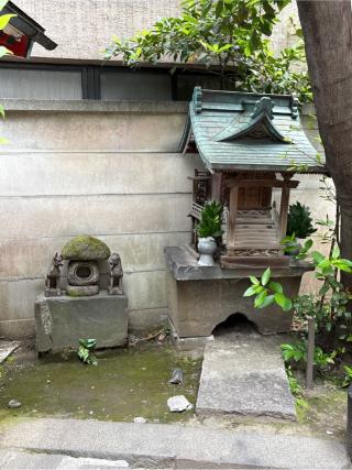 此葉稲荷神社(銀杏岡八幡神社境内社)の参拝記録(色部優兎さん)
