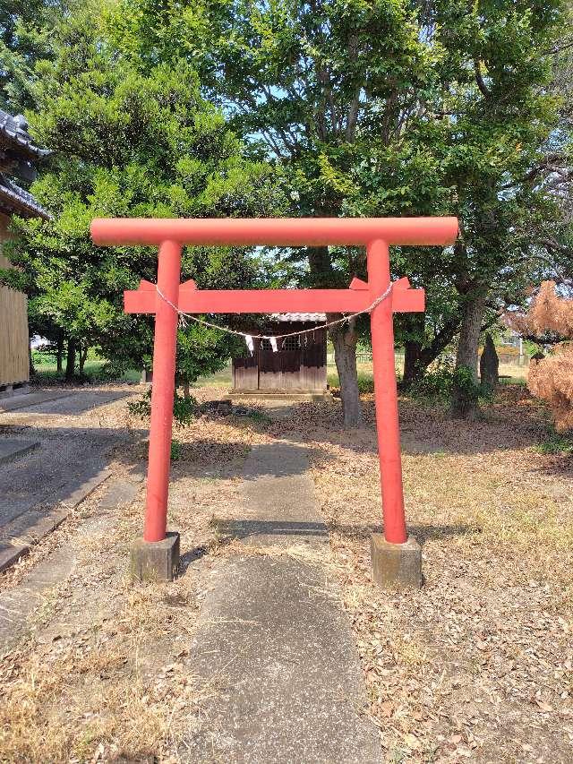 稲荷神社（諏訪八幡神社境内社）の参拝記録1