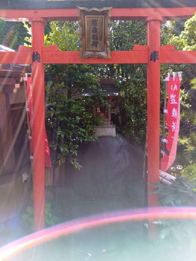 笠森稲荷の参拝記録1
