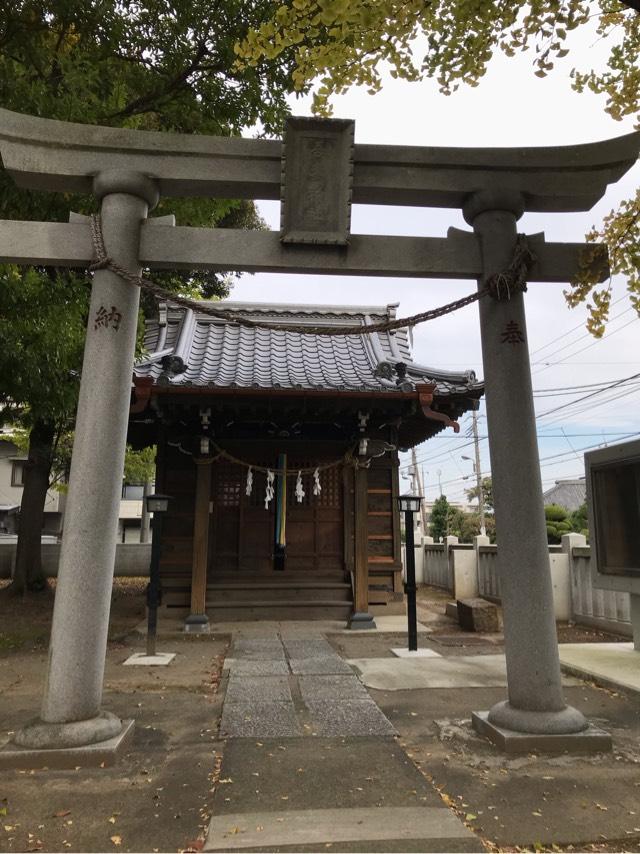 東京都足立区栗原2-1-19 吾妻神社(栗原氷川神社境内)の写真1