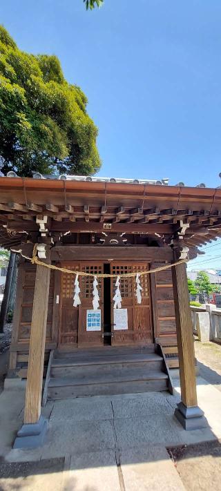 吾妻神社(栗原氷川神社境内)の参拝記録(まーぼーさん)