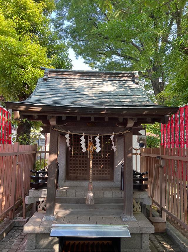 忍田稲荷神社(桐ヶ谷氷川神社境内社)の参拝記録1