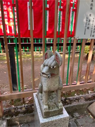 忍田稲荷神社(桐ヶ谷氷川神社境内社)の参拝記録(⛩️🐍🐢まめ🐢🐍⛩️さん)