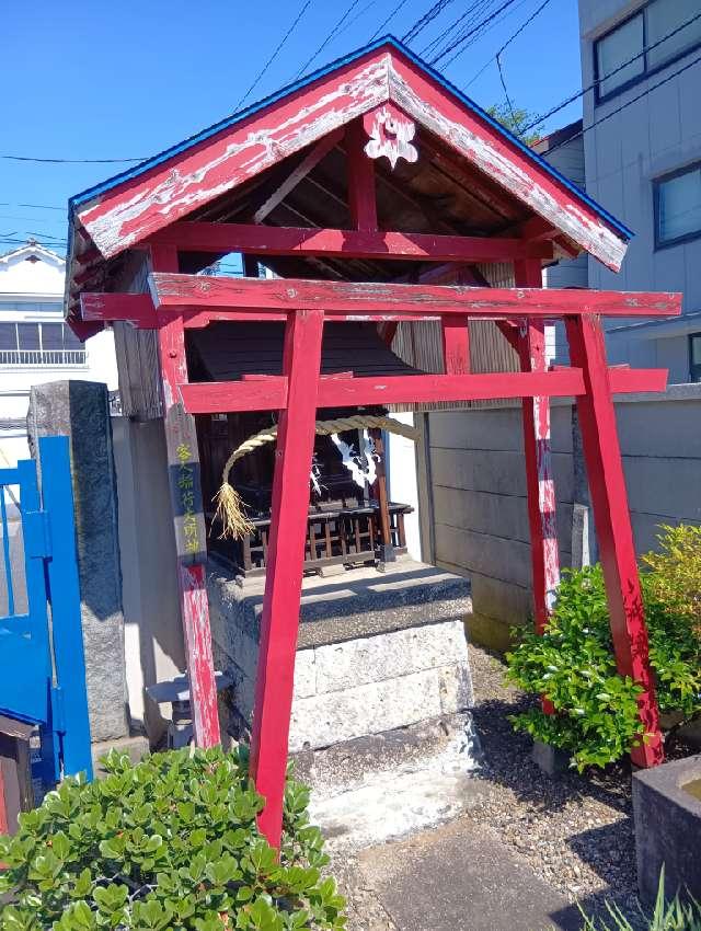客人稲荷大明神(本妙院境内)の参拝記録1