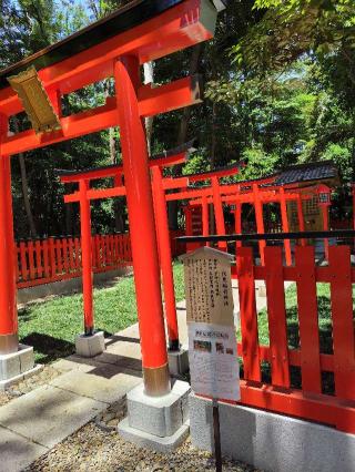 伏見稲荷神社(岩槻久伊豆神社境内社)の参拝記録(あべちゃんさん)