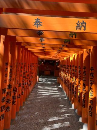 吉王稲荷神社（船江上社境内社）の参拝記録(⛩️🐍🐢まめ🐢🐍⛩️さん)