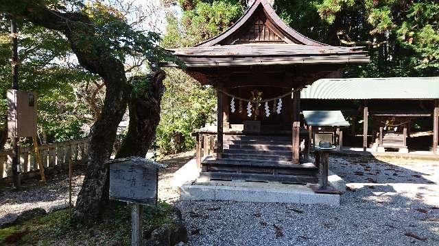 柿本人磨呂神社(八王子神社境内社)の参拝記録1
