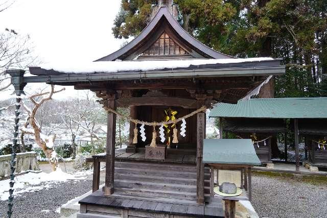 柿本人磨呂神社(八王子神社境内社)の参拝記録2