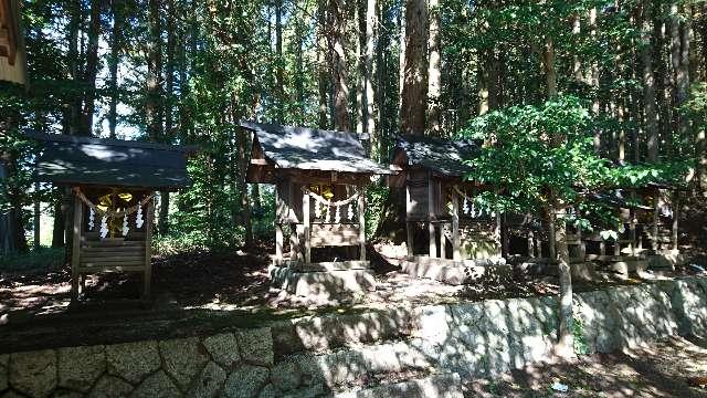 天神・若宮八幡・稲荷・諏訪神社(八王子神社境内社)の写真1