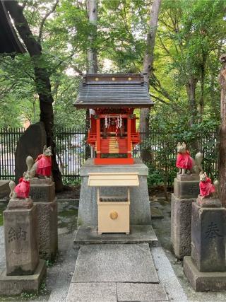 胡桃下稲荷神社(新宿十二社熊野神社境内社)の参拝記録(もりもりさん)