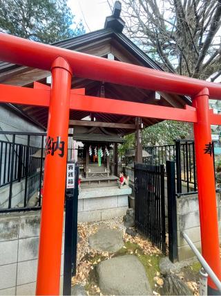 甲賀稲荷社（鳩森八幡神社）の参拝記録(ハボタンはケールさん)