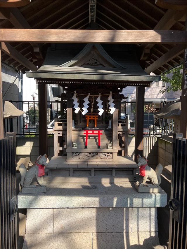 甲賀稲荷社（鳩森八幡神社）の参拝記録(⛩️🐉🐢まめ🐢🐉⛩️さん)