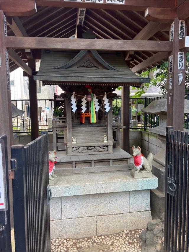甲賀稲荷社（鳩森八幡神社）の参拝記録1