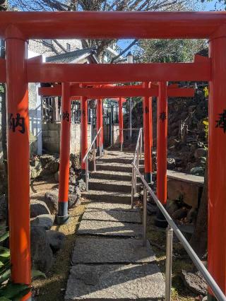 甲賀稲荷社（鳩森八幡神社）の参拝記録(はくすみさん)