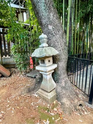 神明社（鳩森八幡神社）の参拝記録(ハボタンはケールさん)