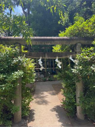 神明社（鳩森八幡神社）の参拝記録(⛩️🐍🐢まめ🐢🐍⛩️さん)