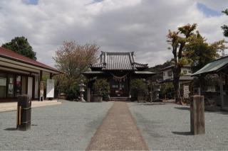 松山神社の参拝記録(ドラゴンさん)