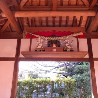 麻布稲荷（長谷寺）の参拝記録(ワヲンさん)