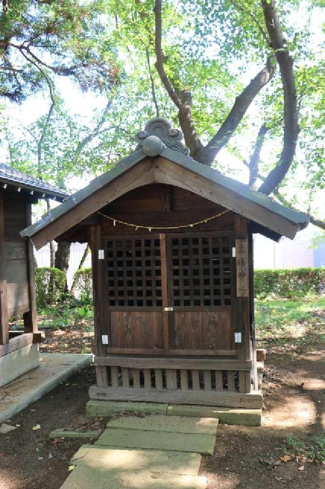 神明神社(深作氷川神社境内社)の参拝記録1