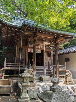 八坂神社(忌宮神社境内社)の参拝記録(こまいぬおさん)