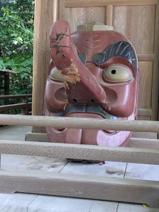 八坂神社(忌宮神社境内社)の参拝記録(こまいぬおさん)
