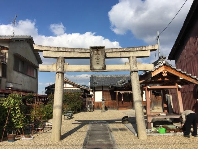 奈良県桜井市谷170 仁王堂八幡神社の写真1