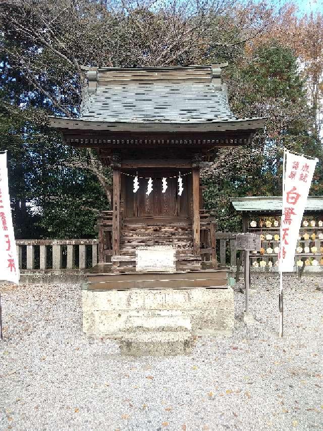 栃木県河内郡上三川町しらさぎ1-41-6 白鷺天神(白鷺神社境内社)の写真3