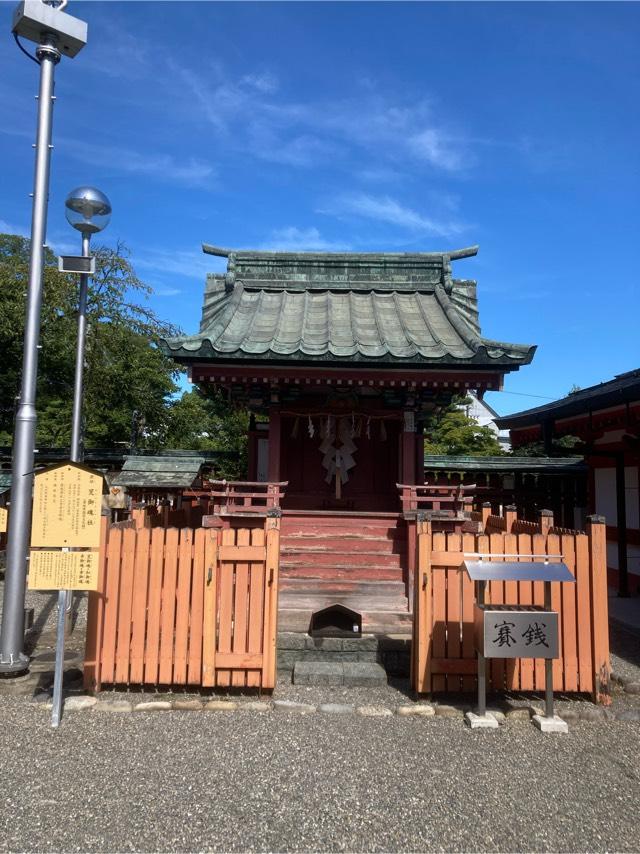 荒御魂社(津島神社 摂社 須佐之男命荒御魂)の参拝記録(すし吉さん)