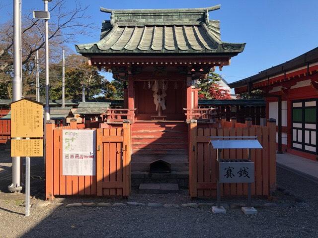 愛知県津島市神明町1 荒御魂社(津島神社 摂社 須佐之男命荒御魂)の写真1