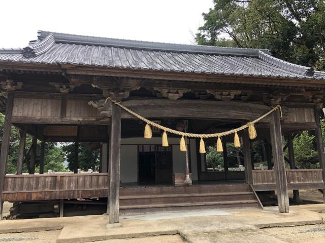 國崎八幡神社の写真1