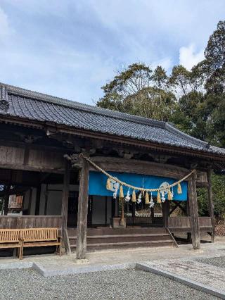 國崎八幡神社の参拝記録(こまいぬおさん)