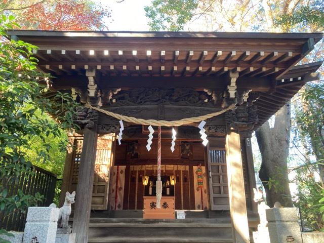 東京都目黒区自由が丘1-24-12 稲荷神社（熊野神社境内社）の写真1