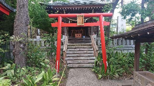 東京都目黒区自由が丘1-24-12 稲荷神社（熊野神社境内社）の写真2