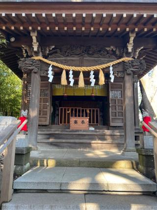 稲荷神社（熊野神社境内社）の参拝記録(⛩️🐍🐢まめ🐢🐍⛩️さん)