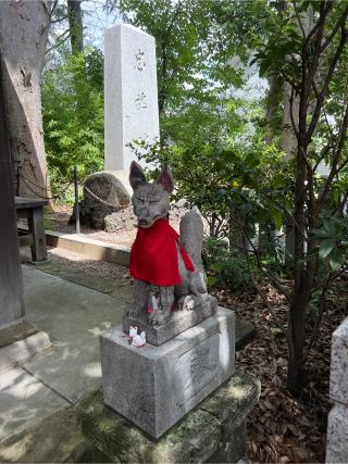 稲荷神社（熊野神社境内社）の参拝記録(⛩️🐍🐢まめ🐢🐍⛩️さん)