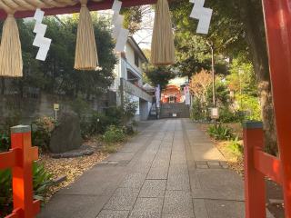 稲荷神社（熊野神社境内社）の参拝記録(スエさん)