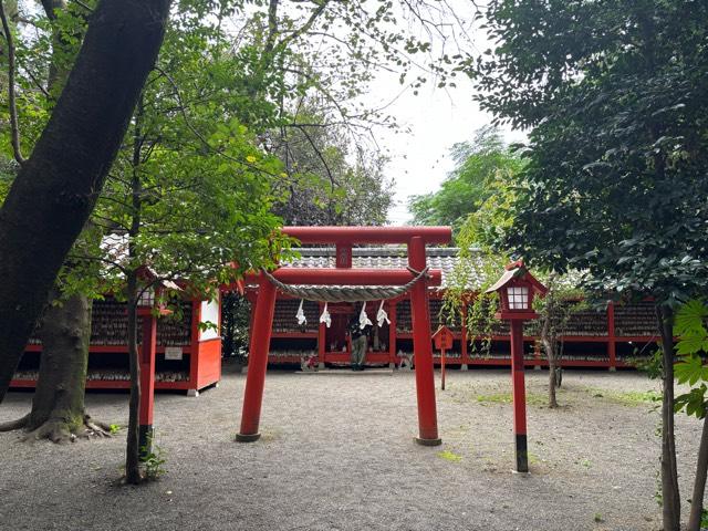 白狐社(冠稲荷神社境内社)の参拝記録2