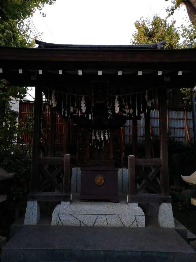 日枝神社(飛木稲荷神社境内社)の参拝記録(ネコのしろこさん)