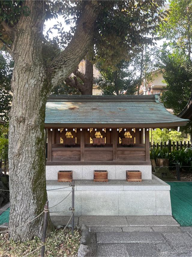 三柱神社・天祖神社・氷川神社(六郷神社境内社)の参拝記録1