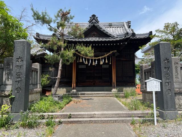 恵比寿殿（深志神社末社）の参拝記録2