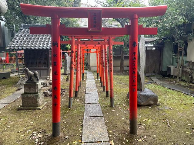 三圍神社(三囲神社境内社)の参拝記録7