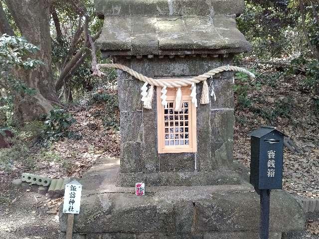 諏訪神社(走水神社境内社)の参拝記録(バルバロッサさん)