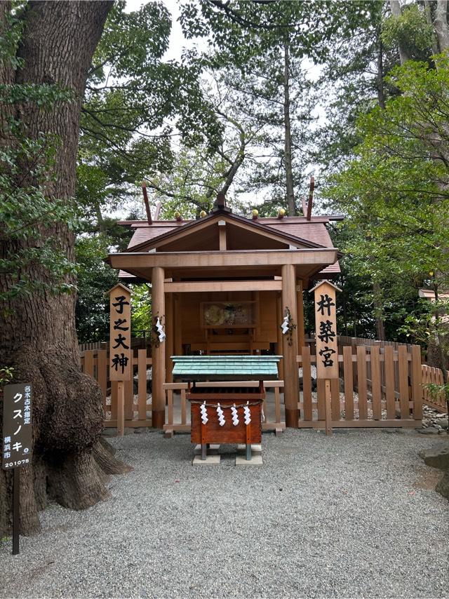 杵築宮／子之大神(伊勢山皇大神宮境内社)の参拝記録3